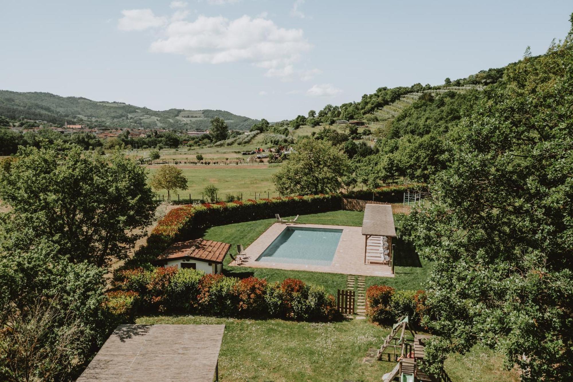 Baciano Azienda Agrituristico Venatoria Capolona المظهر الخارجي الصورة