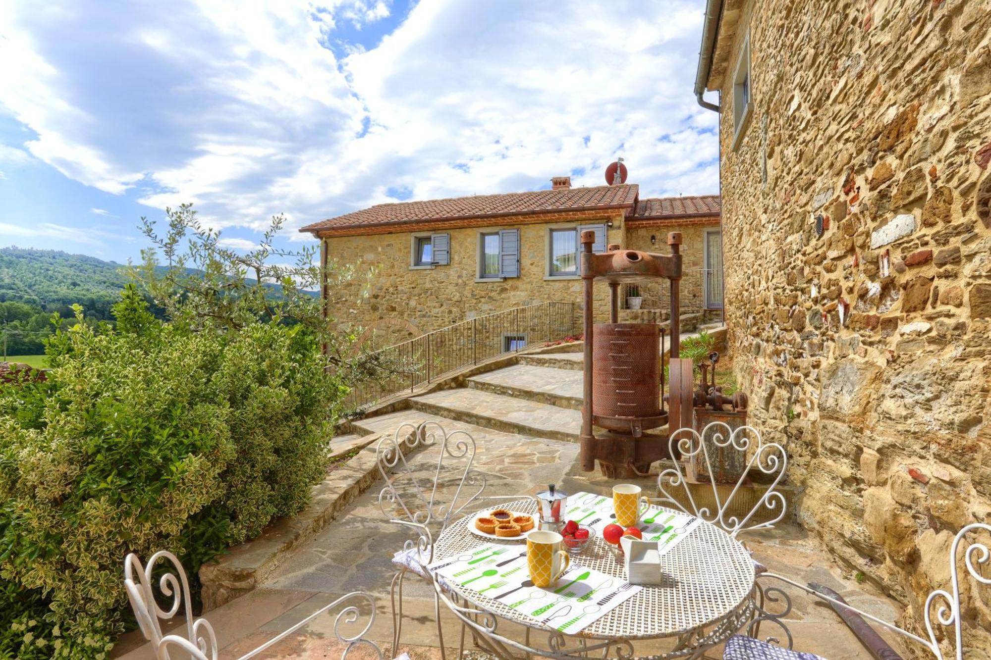 Baciano Azienda Agrituristico Venatoria Capolona المظهر الخارجي الصورة